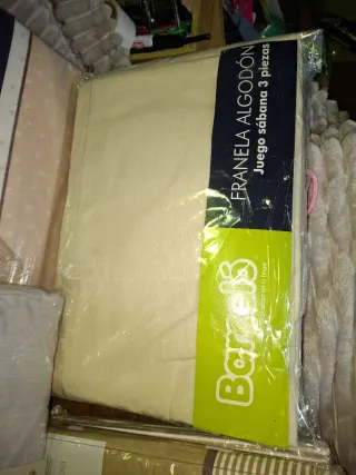 Juego Sábanas Franela Algodón