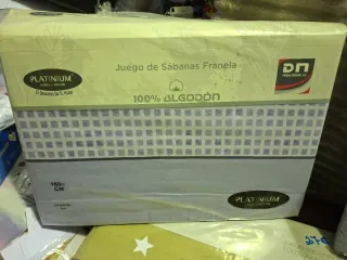 Juego Sábanas Franela Algodón