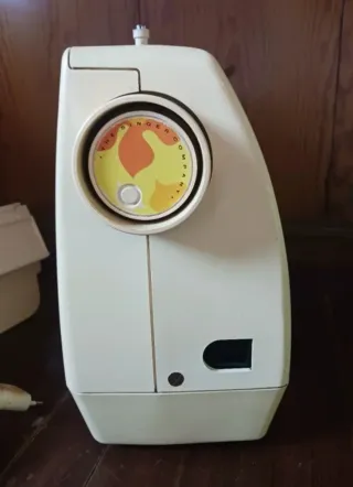 Máquina de coser Singer vintage floral