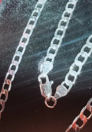 Collana Mod.. caffè Argento 925 New Age + Box