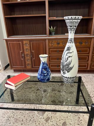 Jarrones Cerámica Estilo Oriental