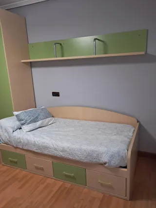 Dormitorio juvenil completo