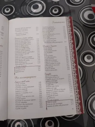 Libro da cucina "Ricette della nonna"