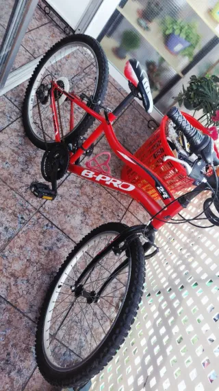 Bicicleta B-Pro 24 Roja