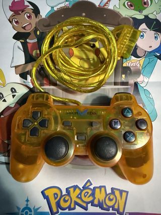Joystick PS2 Trasparente Arancione