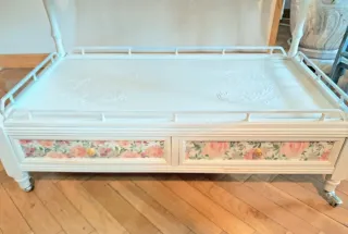 Carrito camarera blanco