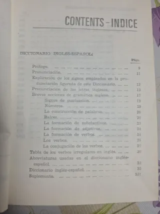 Diccionario Español-Inglés, Inglés-Español.