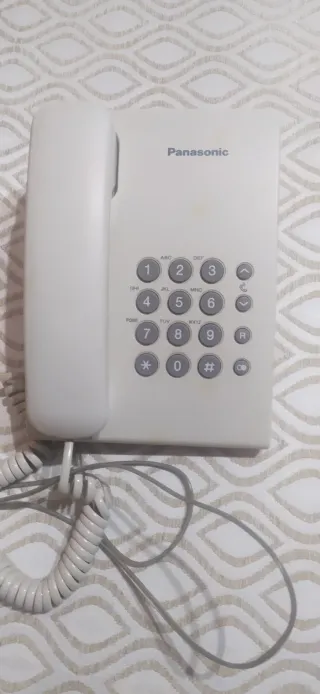 Teléfono Panasonic Blanco