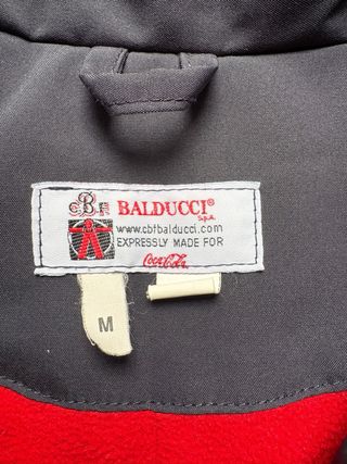 Giacca con cappuccio Coca-Cola Blu Taglia M