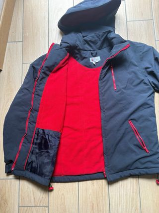 Giacca con cappuccio Coca-Cola Blu Taglia M