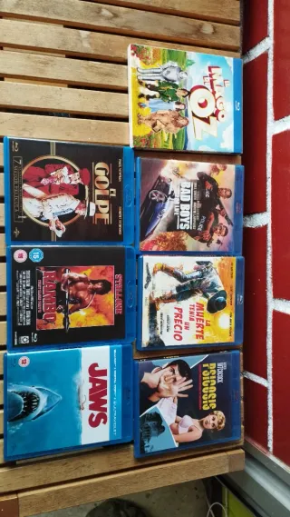 Pack Películas DVD/blue ray