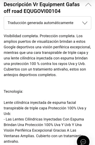 Gafas Enduro VR46