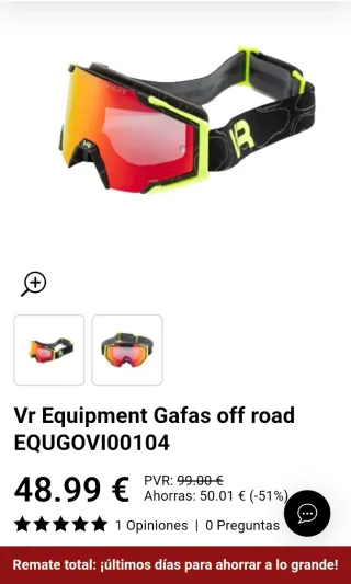 Gafas Enduro VR46