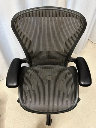 Silla Ergonómica Herman Miller Aeron Negra
