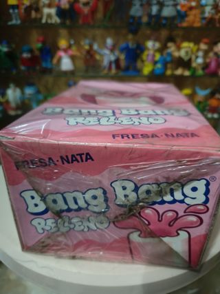 Caja Bang bang relleno precintada años 90