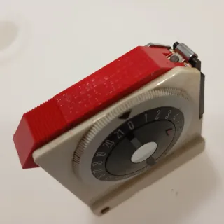 Flexómetro antiguo Mabo, modelo boule