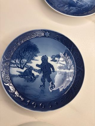 Royal Copenhagen piatto 1962, set di 6 piatti