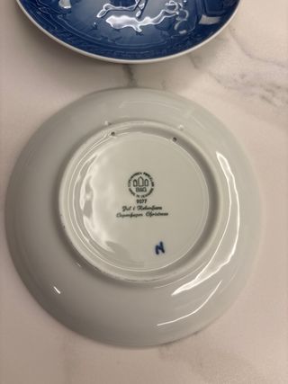 Royal Copenhagen piatto 1962, set di 6 piatti