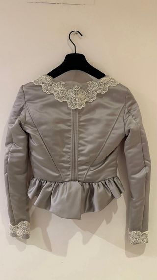 Corpiño Plata con Encaje