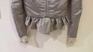 Corpiño Plata con Encaje