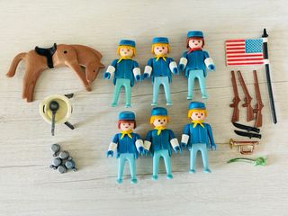 Soldados Oeste Norte Playmobil