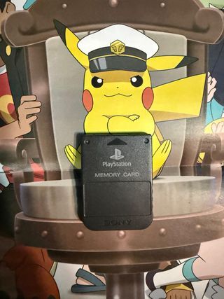 Memory Card PlayStation 1 Sony Nera