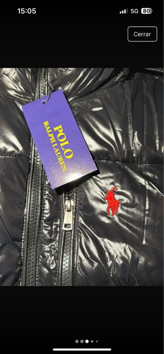 Abrigo Brillante Ralph Lauren