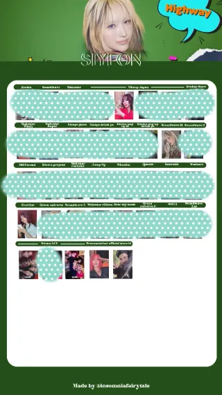 Siyeon Green Universe POB