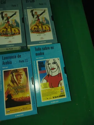 Lote Películas VHS Clásicas
