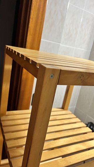 Estantería de madera 5 baldas