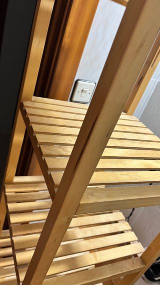 Estantería de madera 5 baldas