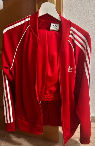 Conjunto Adidas Superstar Rojo