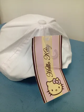 Cappello Hello Kitty bambina bianco