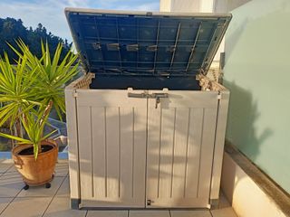 Arcón exterior Naterial Conquer - Resina