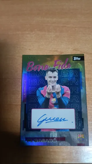 Carta Marc Casadó FC Barcelona 45/50