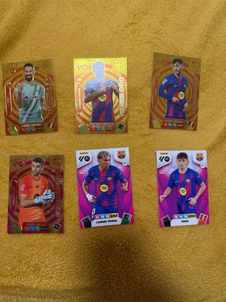 Cartas Panini Premium Oro