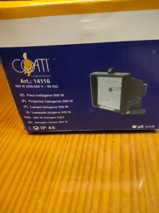 Foco halógeno COATE 500W