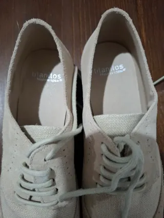 Zapatos comunión beige