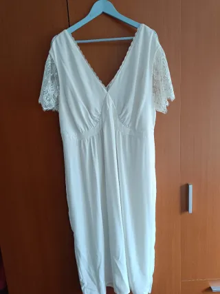 Vestido blanco encaje