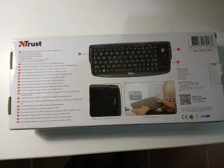 Teclado multimedia Trust inalámbrico