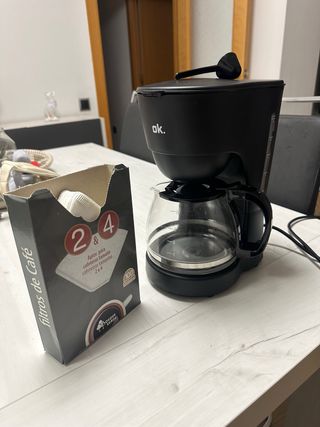 Cafetera de goteo OK.