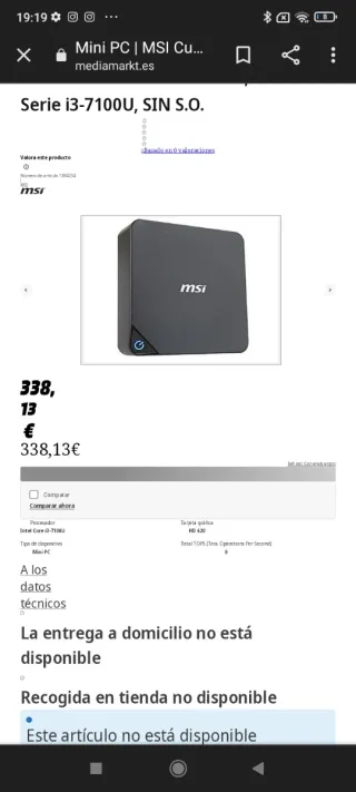 MSI Cubi 2 Pro Mini PC