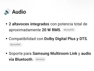 Smart TV Samsung 32"