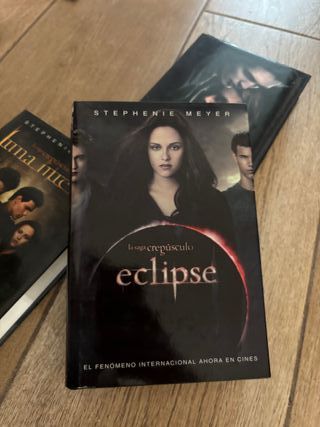 Lote 3 un. Libros saga crepúsculo tapa dura