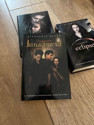 Lote 3 un. Libros saga crepúsculo tapa dura