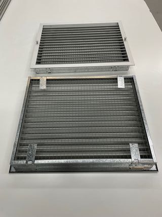 Rejilla retorno ventilación aluminio