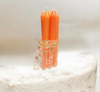5 Velas Naranjas