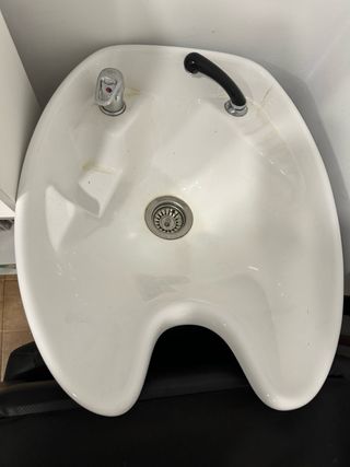 Lava cabezas peluquería negro