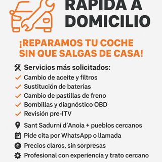 Mecánica Rápida a domicilo