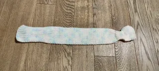 Sciarpa e fascia invernale da bambina in lana